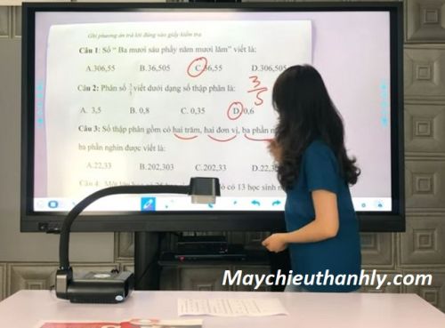 Máy chiếu vật thể dạy học